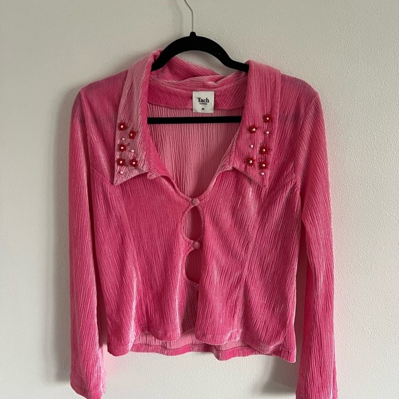 Tach Luna Velvet Top, size medium - Picture 9 of 9